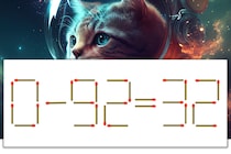 【マッチ棒パズル】正しい式にしよう！「0-92=32」【毎日脳トレ】