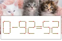 【マッチ棒パズル】正しい式にしよう！「0-92=52」【毎日脳トレ】