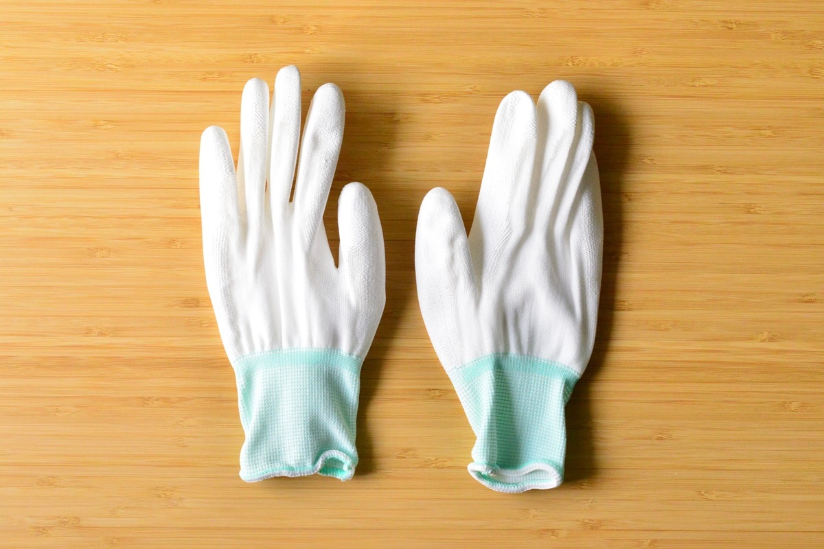 100均の軍手買ってみた！【セリア・ダイソー・キャンドゥ】ラバー軍手も紹介