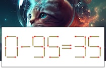 【マッチ棒パズル】正しい式にしよう！「0-95=35」【毎日脳トレ】