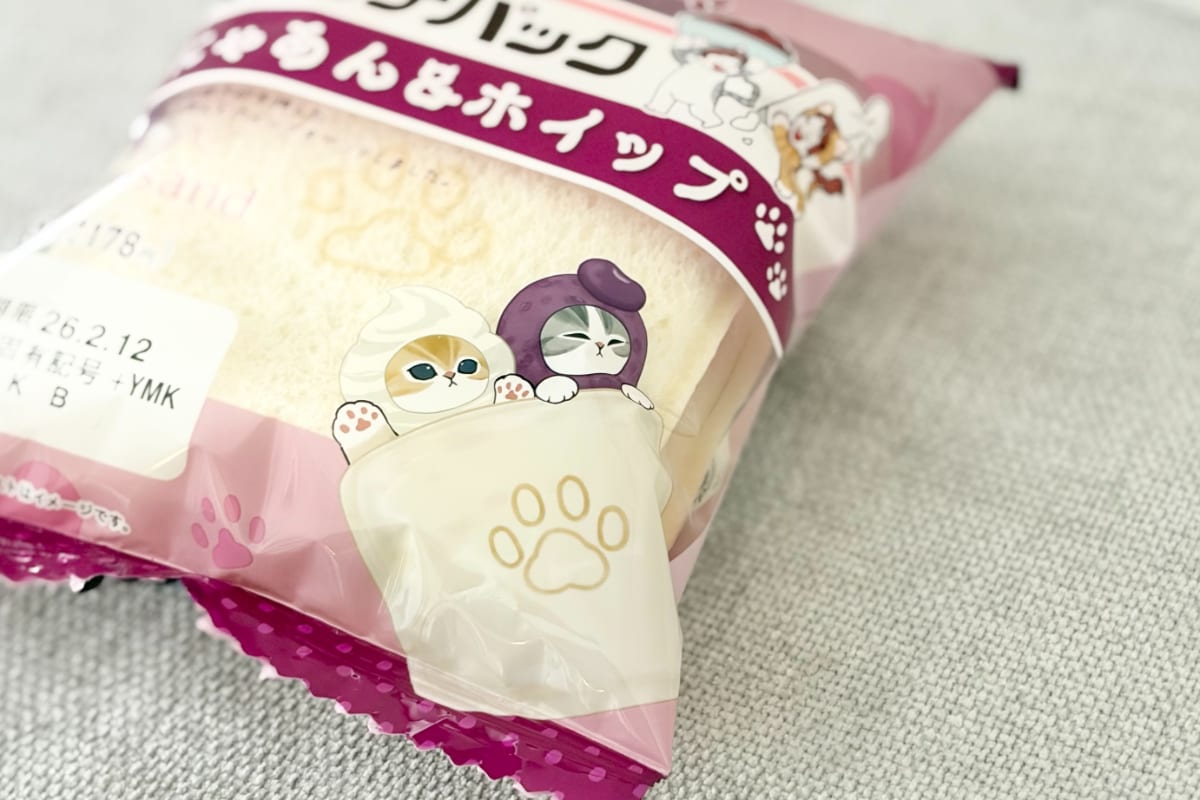 見た目も味も甘いにゃ~♡【ファミマ】人気企画のパンがリピ確のおいしさ