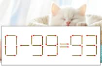 【マッチ棒パズル】正しい式にしよう！「0-99=93」【毎日脳トレ】