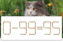 【マッチ棒パズル】正しい式にしよう！「0-99=95」【毎日脳トレ】