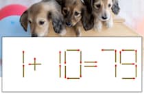 【マッチ棒パズル】正しい式にしよう！「1+10=79」【毎日脳トレ】