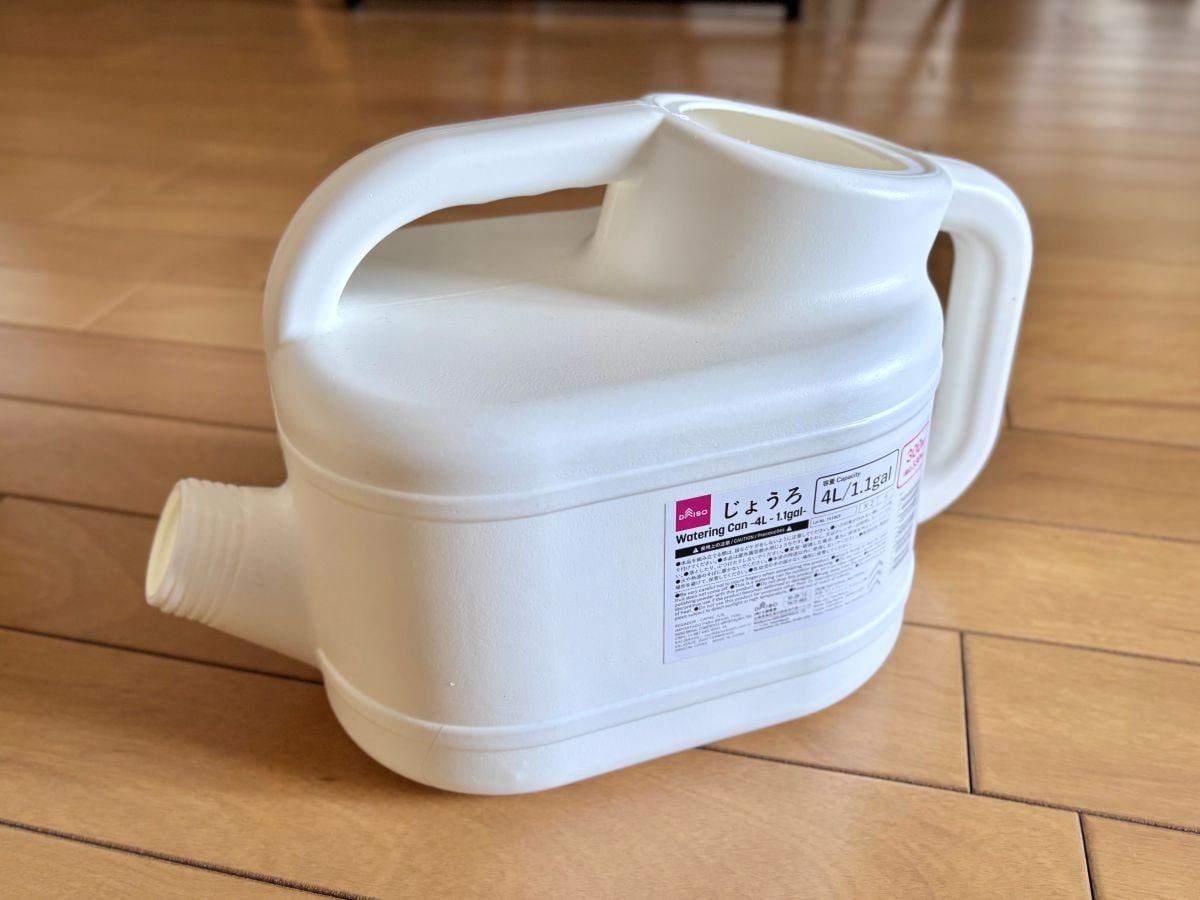 100均のじょうろ4つ買ってみた！小さいじょうろやペットボトル対応も