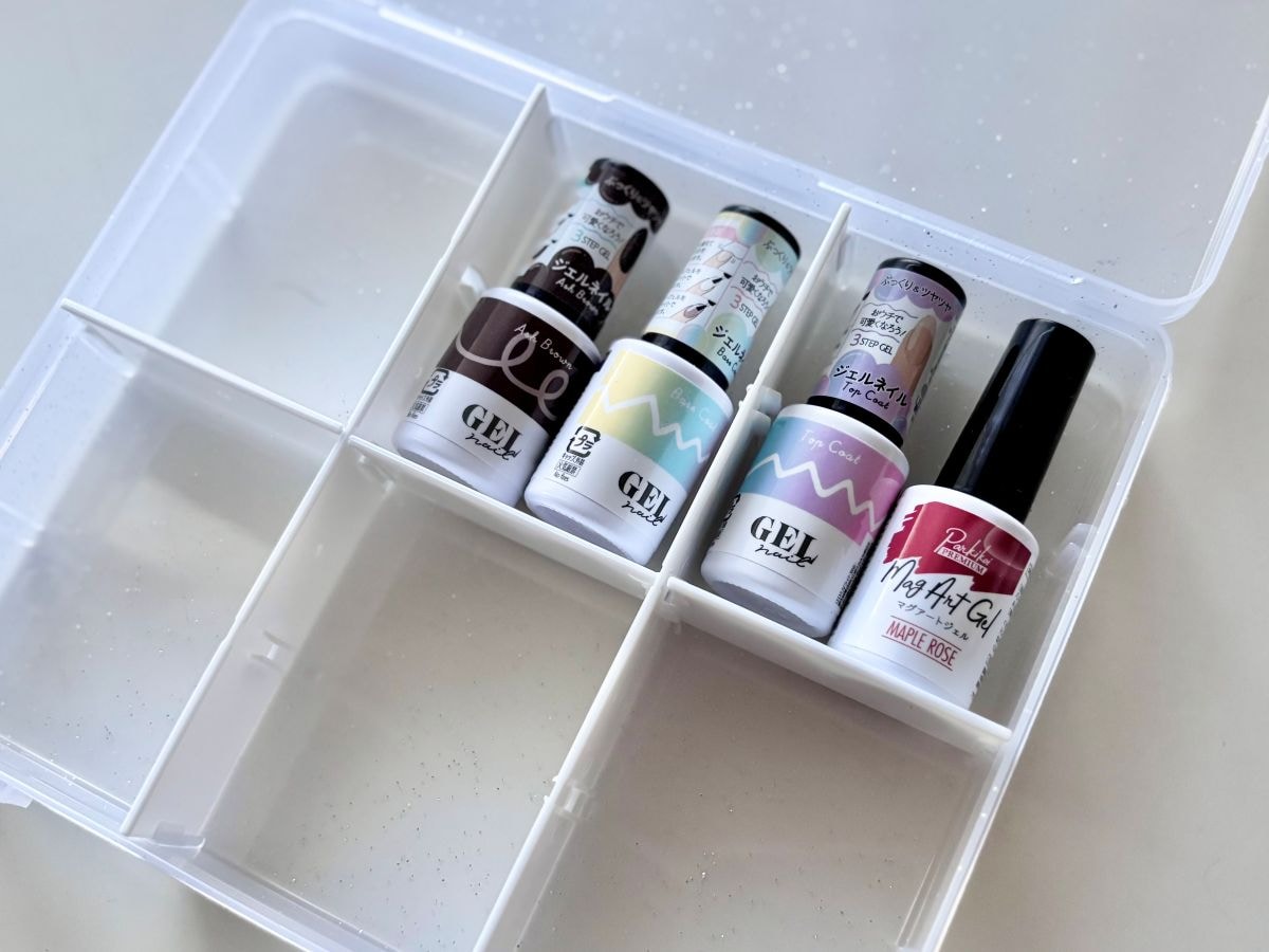 ネイル収納は100均がベスト！持ち運びOKな収納ケースが断然使いやすい