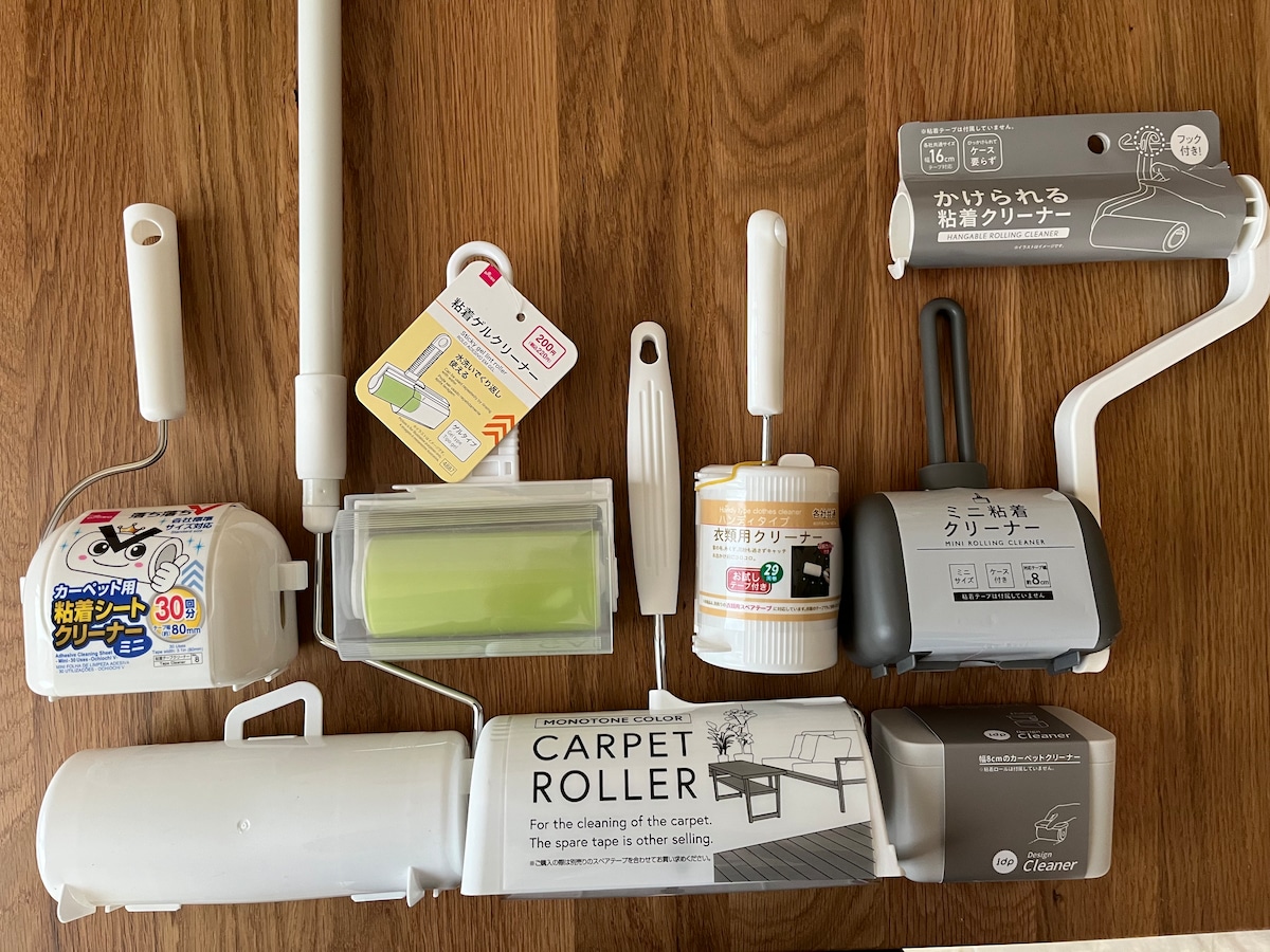 100均のコロコロはどれが使いやすい?ダイソー・セリア・キャン★ドゥを比較レビュー!