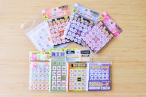 100均のビンゴカードにはどんな種類がある？【セリア・キャンドゥ・ダイソー】