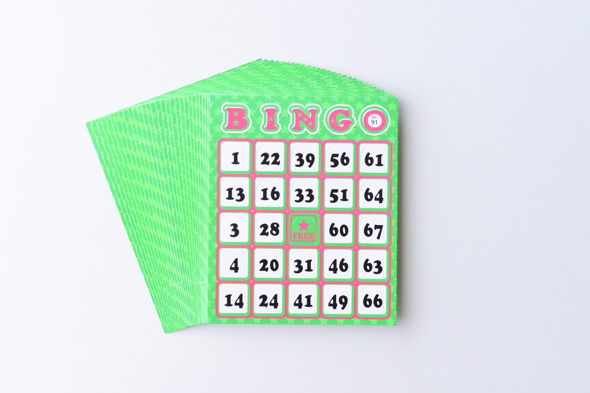 100均のビンゴカードにはどんな種類がある?【セリア・キャンドゥ・ダイソー】