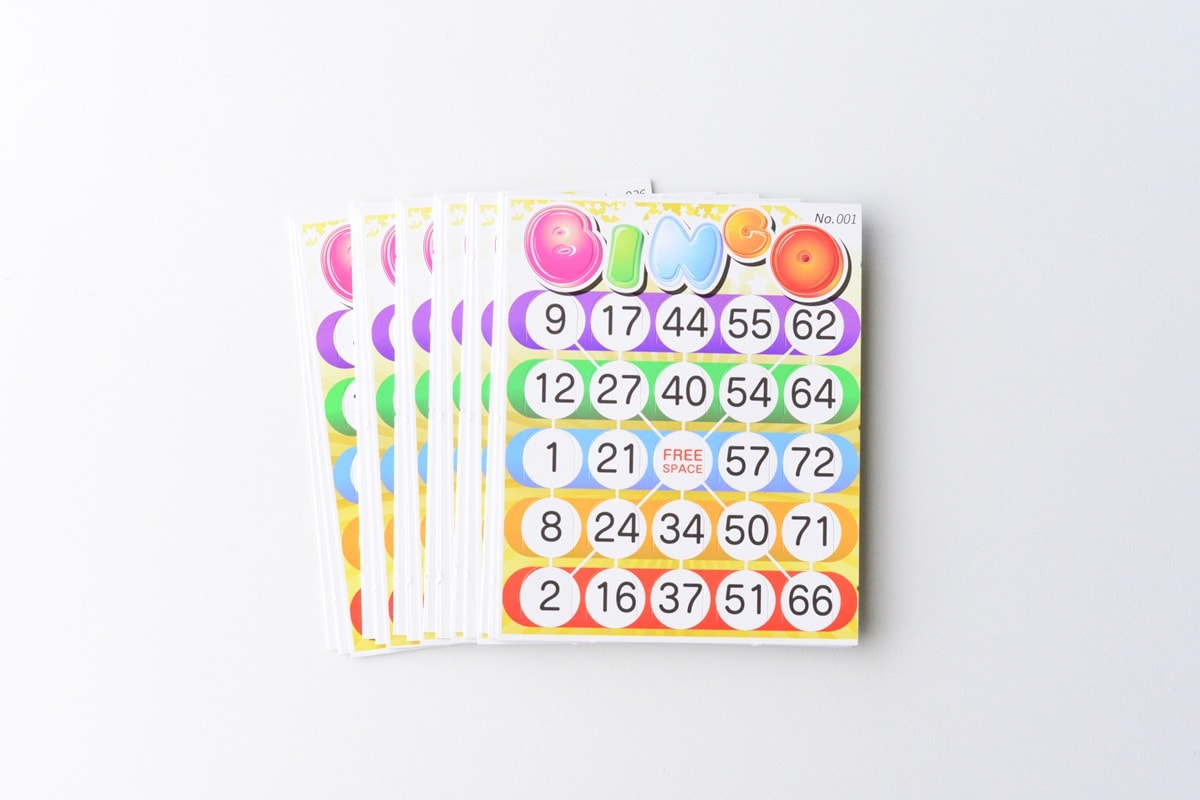 100均のビンゴカードにはどんな種類がある?【セリア・キャンドゥ・ダイソー】