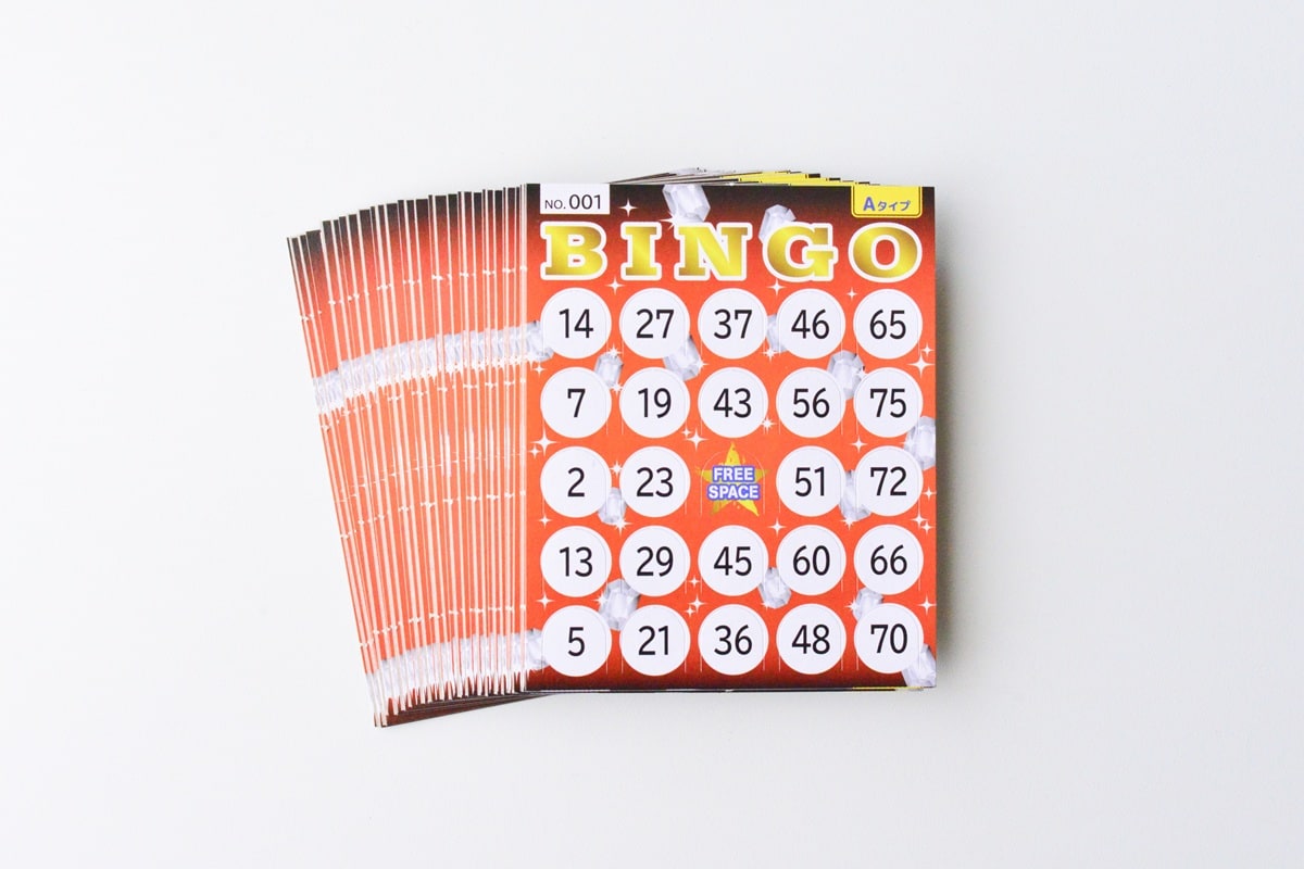 100均のビンゴカードにはどんな種類がある?【セリア・キャンドゥ・ダイソー】
