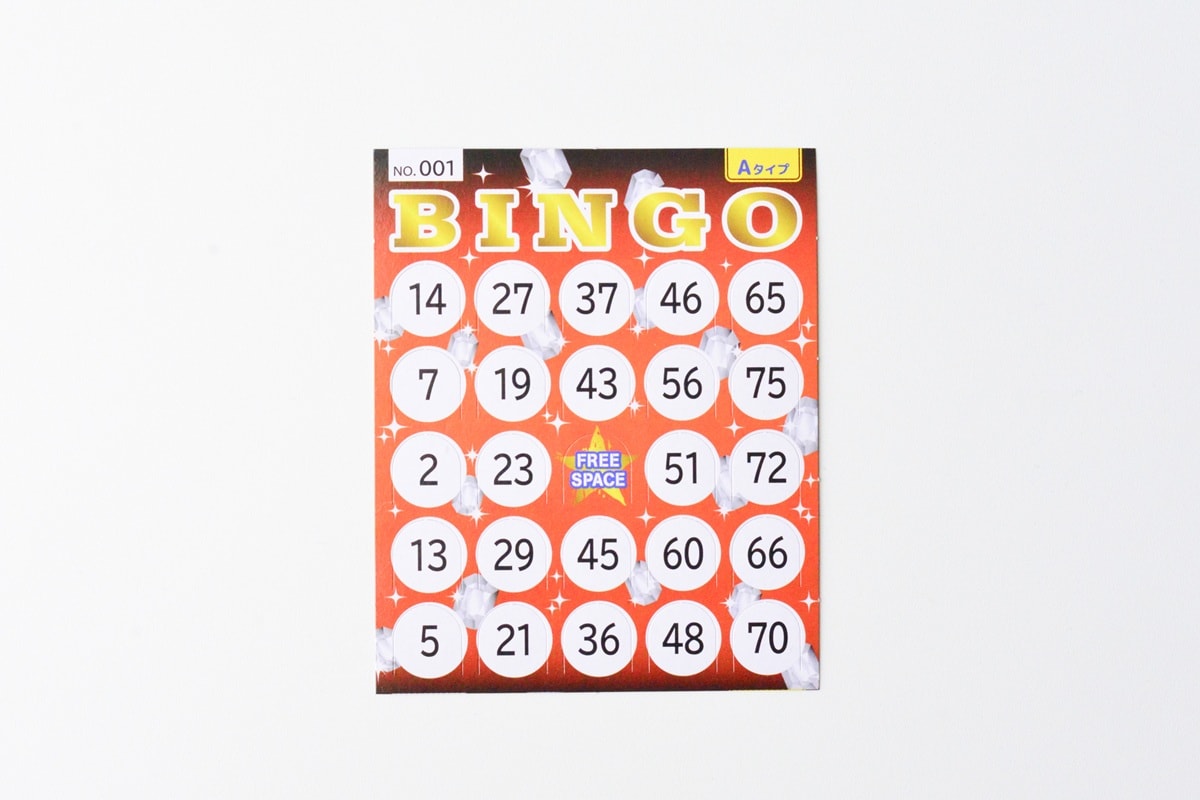 100均のビンゴカードにはどんな種類がある?【セリア・キャンドゥ・ダイソー】