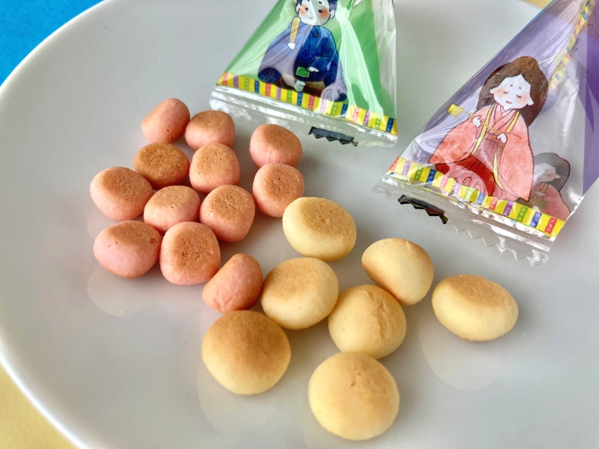 個包装ひとつひとつが可愛い！【カルディ】懐かしい味わいの「ひなまつりぼうろ」