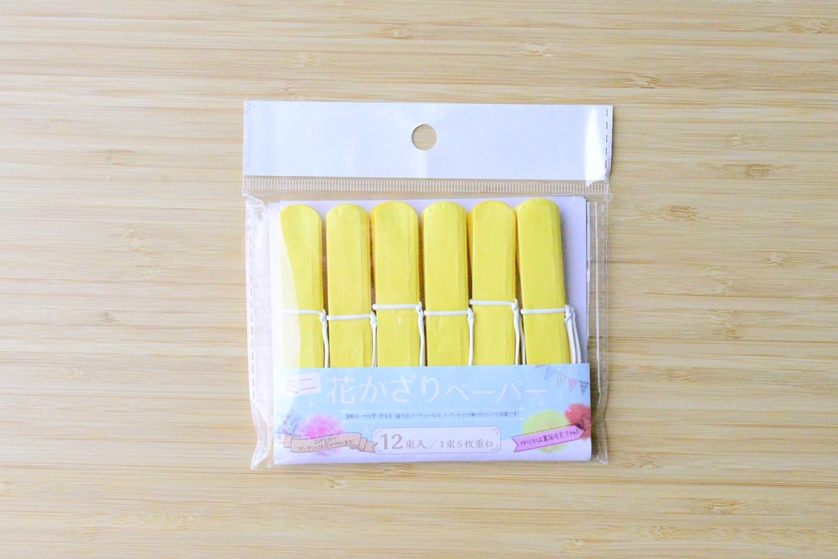 100均のお花紙を比較【セリア・ダイソー・キャンドゥ】売り場はどこ?