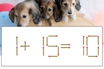 【マッチ棒パズル】正しい式にしよう！「1+15=10」【毎日脳トレ】