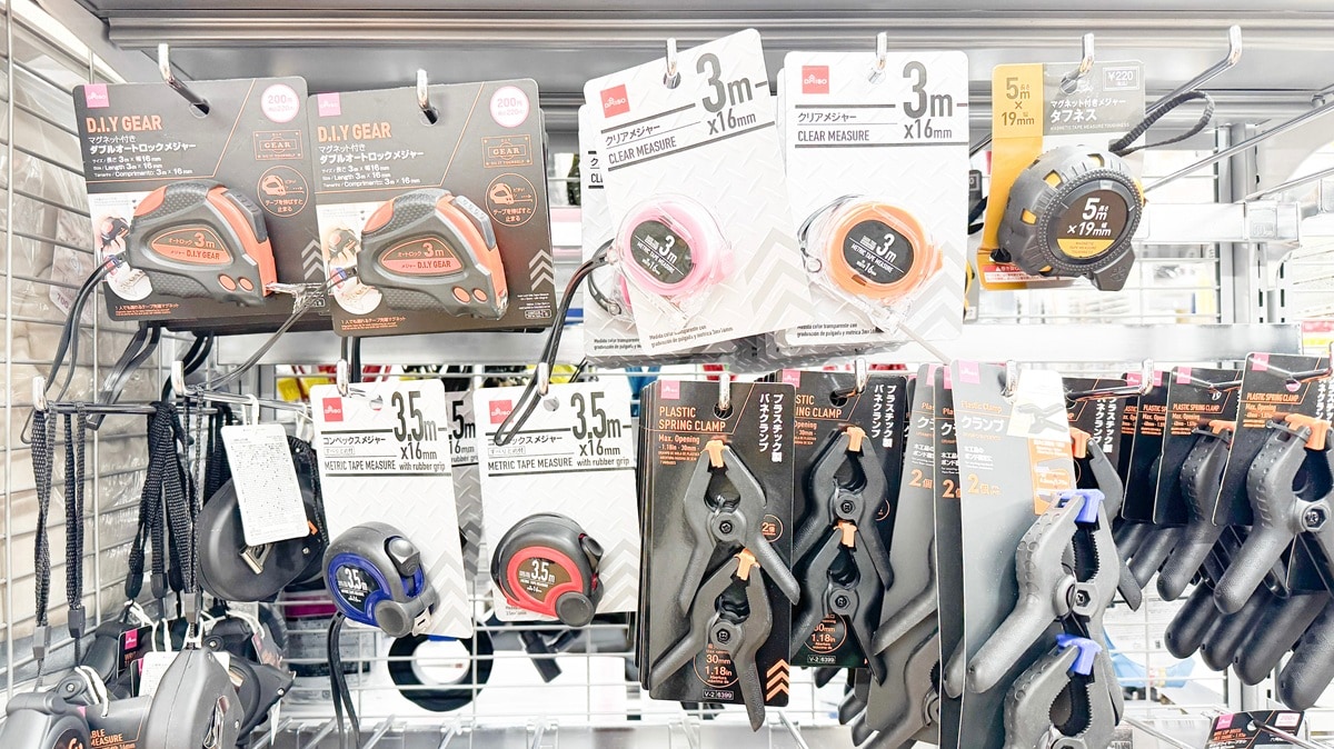 100均のメジャーを比較!【セリア・ダイソー・キャンドゥ】売り場も解説