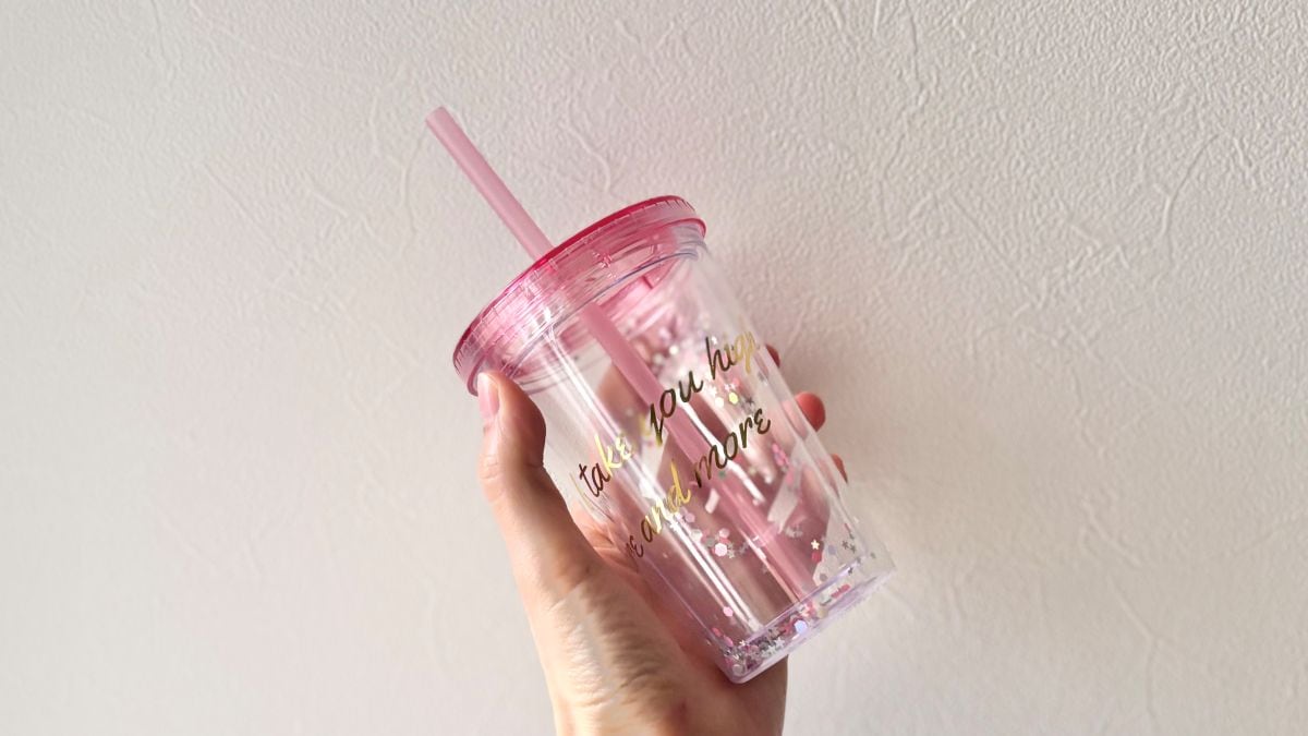 100均のタンブラーが想像以上で感動！ 蓋付きやストロー付きなど機能も十分