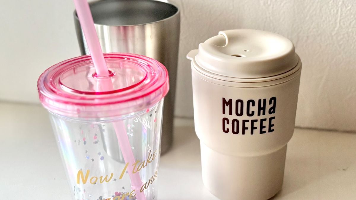 100均のタンブラーが想像以上で感動！ 蓋付きやストロー付きなど機能も十分