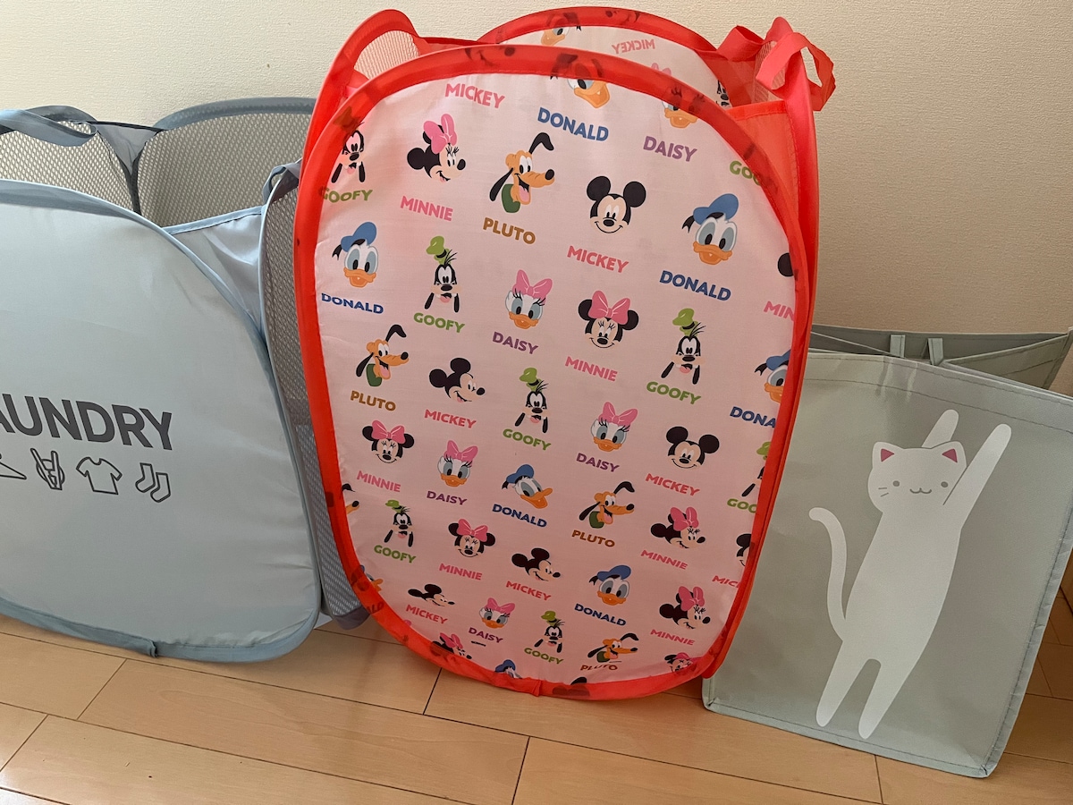 100均のランドリーバッグが想像以上に便利！ダイソー・セリア・キャン★ドゥの商品を調査