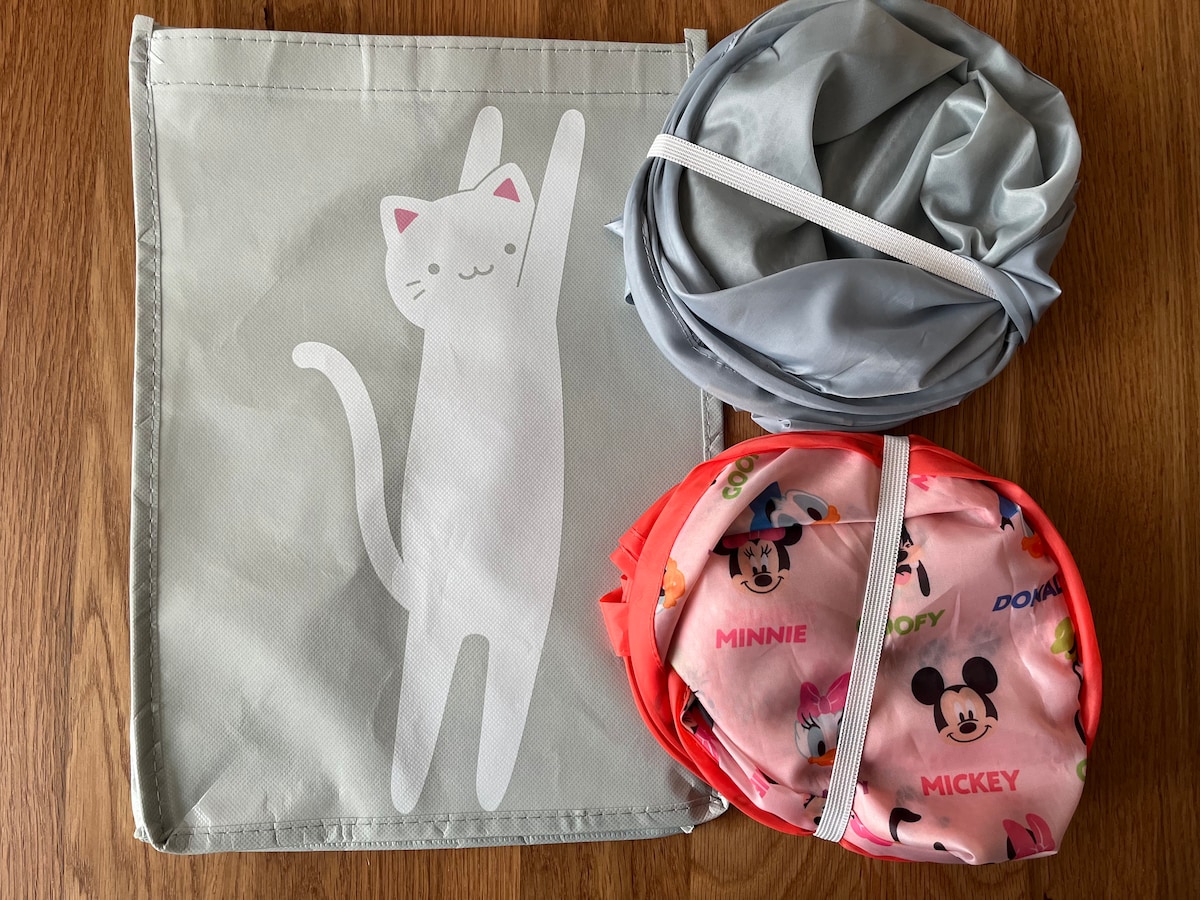 100均のランドリーバッグが想像以上に便利！ダイソー・セリア・キャン★ドゥの商品を調査
