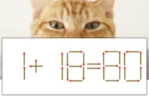 【マッチ棒パズル】正しい式にしよう！「1+18=80」【毎日脳トレ】