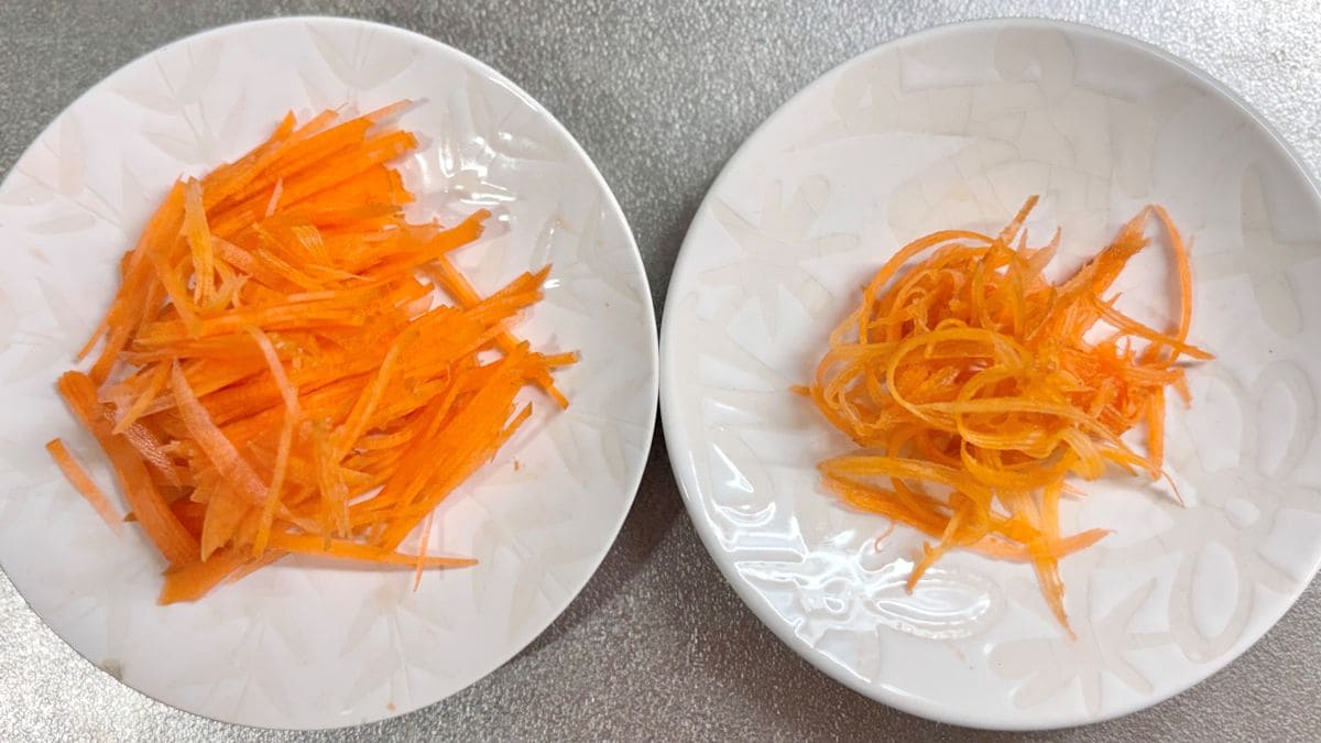 100均の千切りスライサー比較！ まさかの結果に驚き…結局おすすめはどれ？ 【ダイソー・セリア・キャンドゥ】