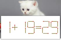 【マッチ棒パズル】正しい式にしよう！「1+19=29」【毎日脳トレ】