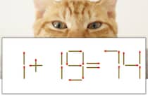 【マッチ棒パズル】正しい式にしよう！「1+19=74」【毎日脳トレ】
