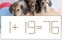 【マッチ棒パズル】正しい式にしよう！「1+19=76」【毎日脳トレ】