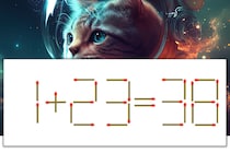 【マッチ棒パズル】正しい式にしよう！「1+23=38」【毎日脳トレ】