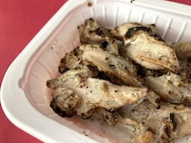 コリコリ美味しい！肉感もあってGOOD！【セブン】「炭火で焼いたやげん軟骨」