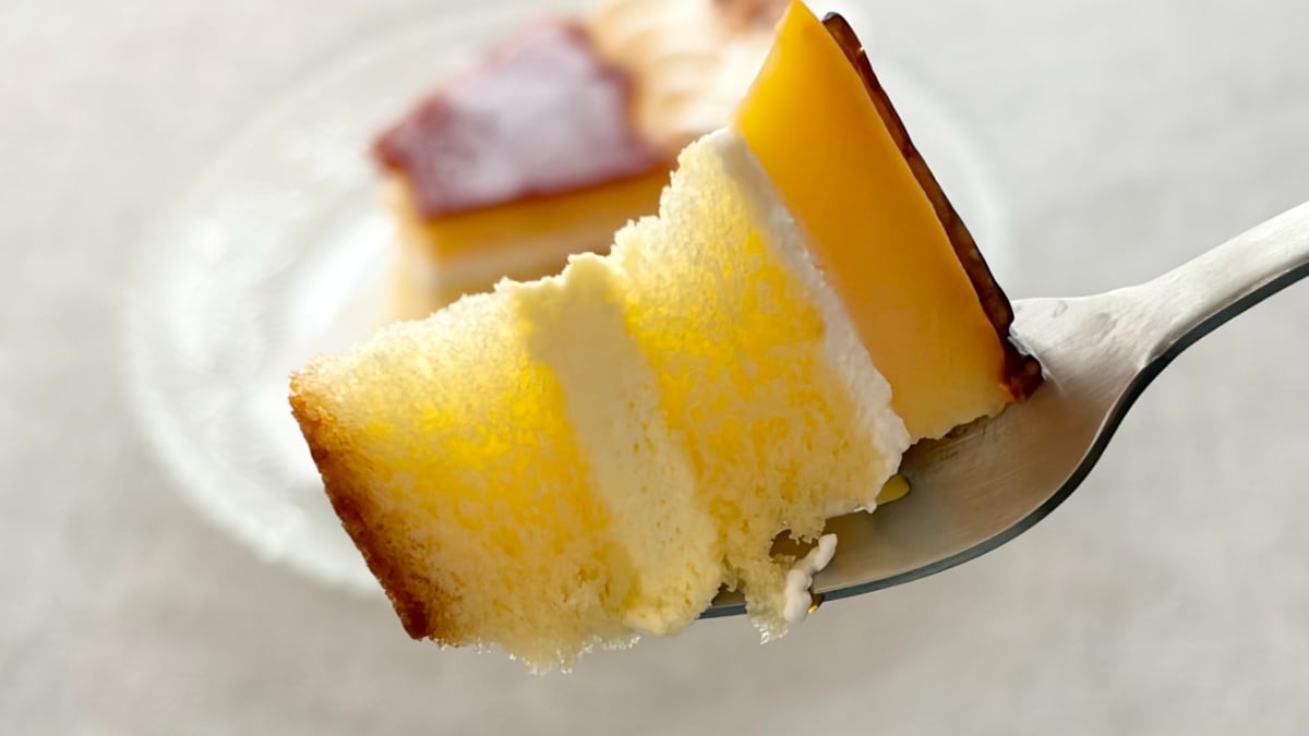 プリンなの?ケーキなの?【ローソン】に“不思議”だけど美味なスイーツ