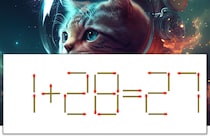 【マッチ棒パズル】正しい式にしよう！「1+28=27」【毎日脳トレ】