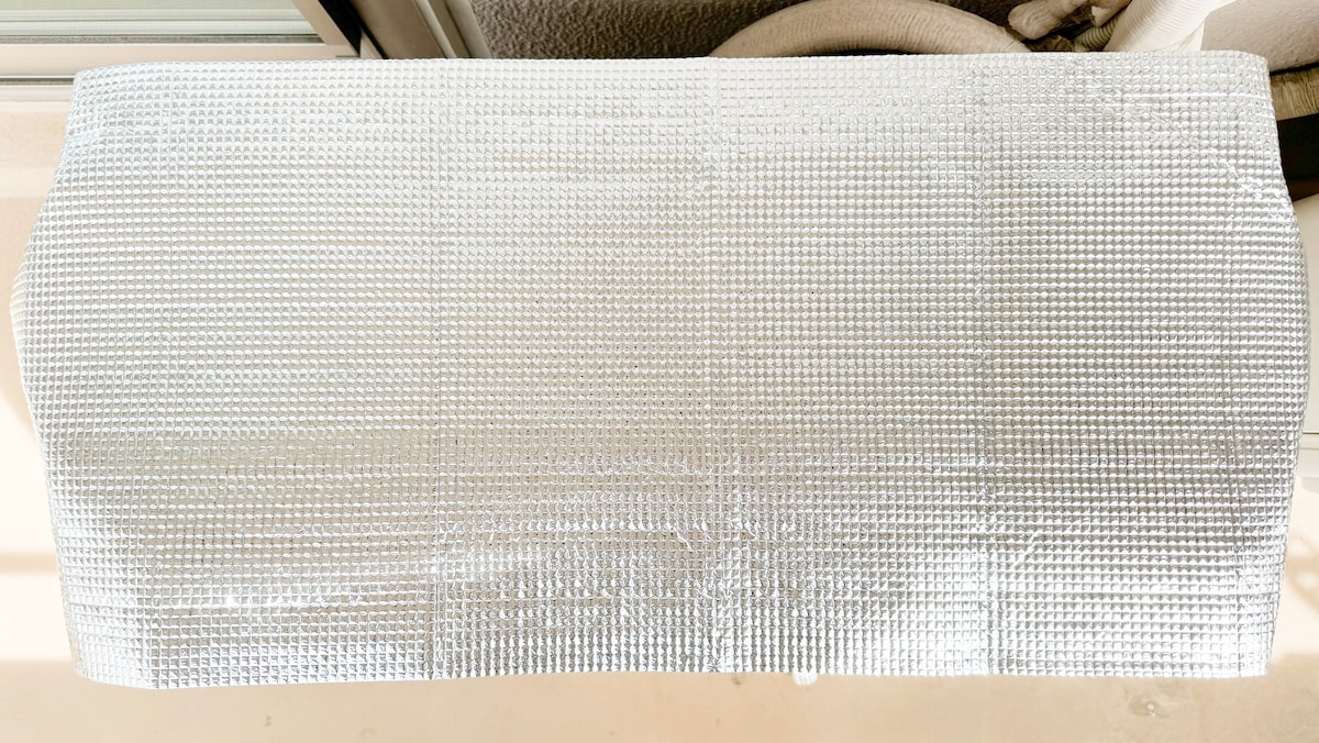 100均のエアコン室外機カバーで節電&劣化予防!【セリア・ダイソー】