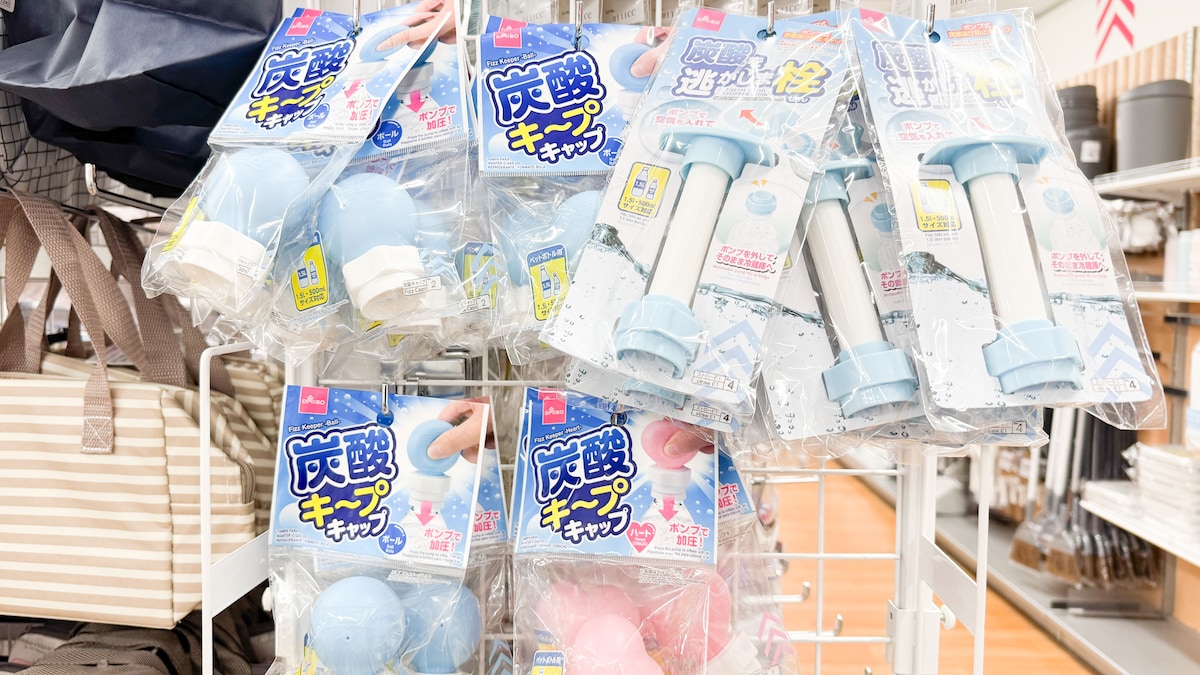 100均ダイソー「炭酸キャップ」の実力を検証!セリア・キャンドゥにもある?