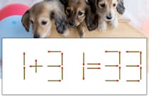 【マッチ棒パズル】正しい式にしよう！「1+31=33」【毎日脳トレ】