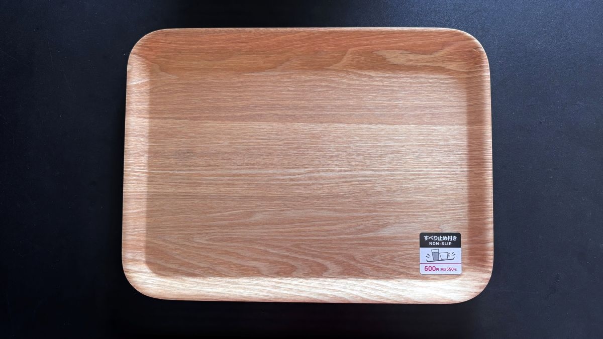 100均の木製トレー5個買ってみた!おしゃれなカフェトレーや小物トレーも♪