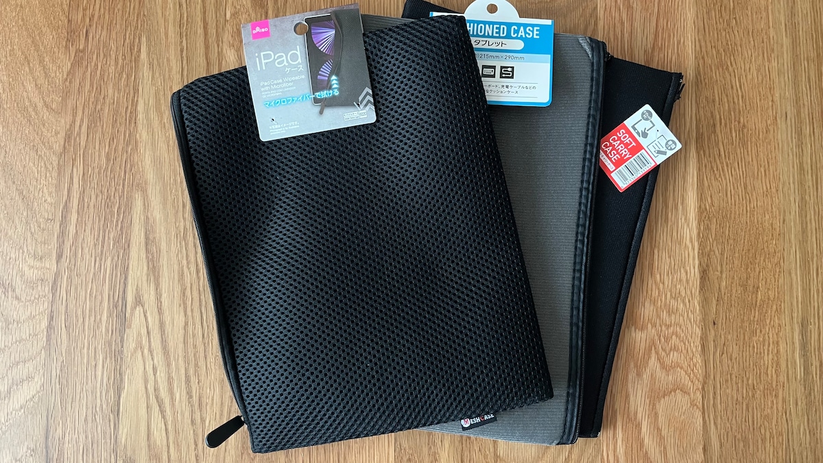 100均のiPadケースって実際どう？ダイソー・セリア・キャン★ドゥで買ってみた！