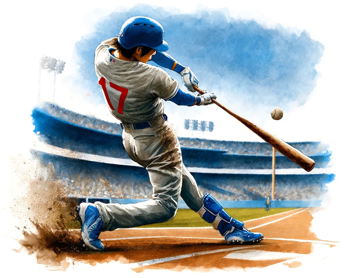 大谷翔平がデグロムから5号先頭打者弾！46戦連続出塁もド軍逆転負け、佐々木朗希は制球難で2敗目