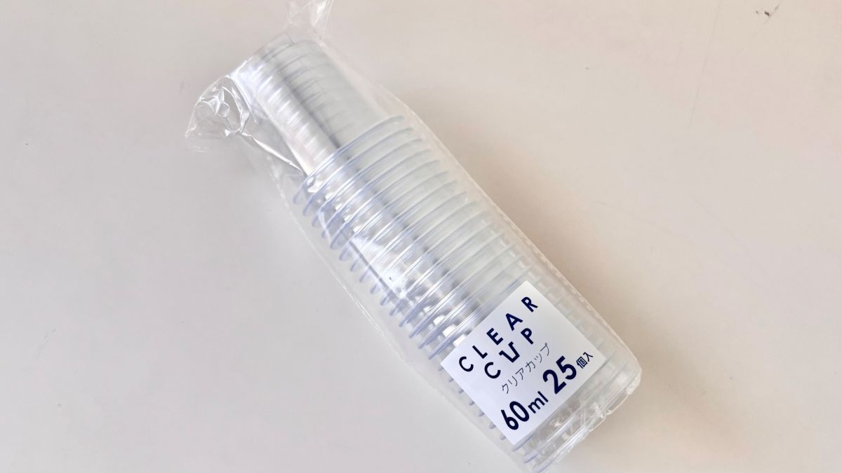 100均のショットグラス6個買ってみた！ 使い捨てのプラスチックもチェック