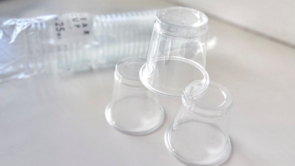 100均のショットグラス6個買ってみた！ 使い捨てのプラスチックもチェック