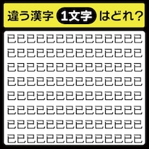 「已の中に隠れてるのは？」漢字間違い探しで脳トレしよう！【毎日脳トレ】【クイズ】