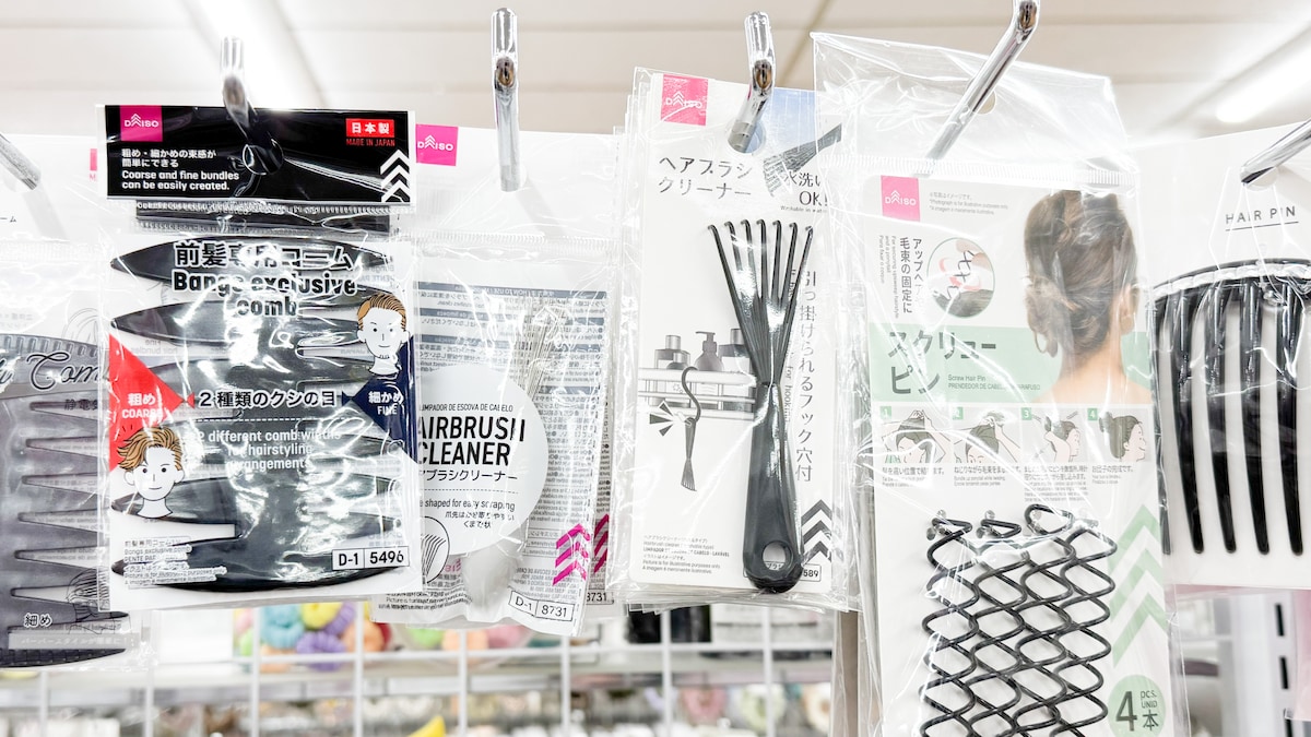 100均「ヘアブラシクリーナー」を使ってみた！【ダイソー・キャンドゥ】