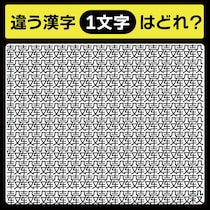 「毂の中に隠れてるのは？」漢字間違い探しで脳トレしよう！【毎日脳トレ】【クイズ】