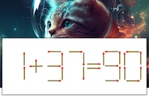 【マッチ棒パズル】正しい式にしよう！「1+37=90」【毎日脳トレ】