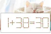 【マッチ棒パズル】正しい式にしよう！「1+38=30」【毎日脳トレ】