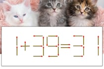 【マッチ棒パズル】正しい式にしよう！「1+39=31」【毎日脳トレ】