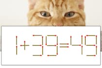 【マッチ棒パズル】正しい式にしよう！「1+39=49」【毎日脳トレ】