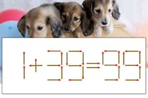 【マッチ棒パズル】正しい式にしよう！「1+39=99」【毎日脳トレ】
