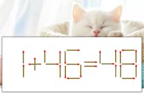 【マッチ棒パズル】正しい式にしよう！「1+46=48」【毎日脳トレ】